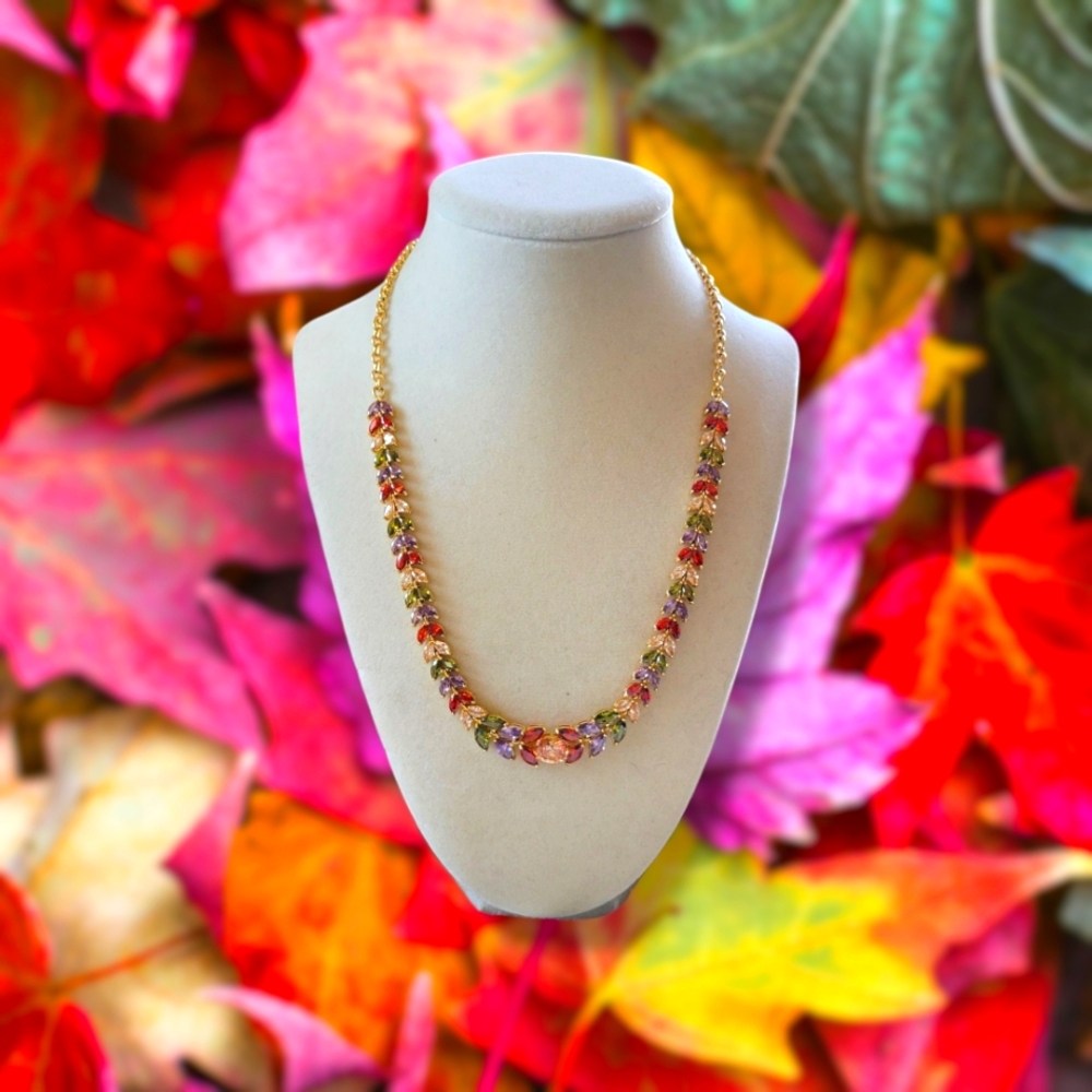✨️HP✨️Daniel Steiger | BNIB Stunning Multicolor 'Waterfall' Necklace
